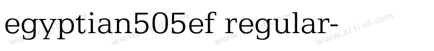 egyptian505ef regular字体转换 egyptian505ef regular字体转换